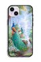 غطاء حماية لجهاز Apple iPhone 14 بتصميم الطاووس - 2