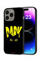 غطاء حماية لجهاز Apple iPhone 15 Pro Max - قطة داكنة