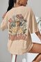 Unisex Love Yourself Printed Oversize Short Sleeve T-Shirt