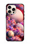 غطاء حماية لجهاز Apple iPhone 16 Pro Max بتصميم غيوم وفن تجريدي