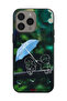 غطاء حماية لهاتف Apple iPhone 15 Pro Max بتصميم زوجين من الفن التجريدي - 2