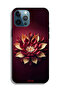 جراب حماية لجهاز Apple iPhone 12 Pro Max بتصميم زهور تجريدية - 2