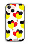 جراب حماية لجهاز Apple iPhone 13 mini بتصميم ثلاثة قلوب - 2