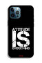 جراب حماية لجهاز Apple iPhone 12 Pro Max - Attitude هو كل شيء - 2