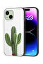 Apple iPhone 15 Plus Protective Case Cover Cactus Plant