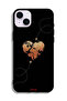 Apple iPhone 14 Protective Case Airplanes Touching Heart - 2
