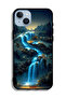 غطاء حماية لجهاز Apple iPhone 14 Plus بتصميم شلال فني - 2