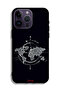 غطاء حماية لجهاز Apple iPhone 14 Pro Max بتصميم فن البوصلة - 2