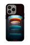 غطاء حماية لجهاز Apple iPhone 15 Pro Max بنمط حلقات فنية - 2
