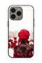 غطاء حماية لجهاز Apple iPhone 15 Pro Max يحمل زهورًا - 2