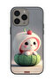 غطاء حماية لجهاز Apple iPhone 15 Pro Max بتصميم أرنب صغير لطيف - 2
