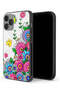 غطاء حماية لجهاز Apple iPhone 14 Pro Max بنقشة زهور ماندالا