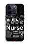 Apple iPhone 14 Pro Protective Case Nurse Sticker - 2