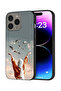 غطاء حماية لجهاز Apple iPhone 15 Pro Max بتصميم طيور تحلق