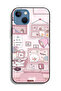 Apple iPhone 13 Protective Case Get Rich Study Hard - 2