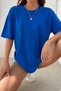 Unisex Love Yourself Printed Oversize Short Sleeve T-Shirt - 2