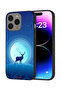غطاء حماية لجهاز Apple iPhone 15 Pro بتصميم غزال