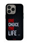 غطاء حماية لجهاز Apple iPhone 15 Pro Max - اختيار واحد، حياة واحدة - 2