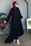 Basic Layered Tie Dress Sk-8475 - 2