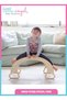 Kids Wooden Rocker For Kids Montessori Balance Board Toy - 5