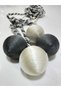 4 Ball Hand-Wound Darkgrey-Cream (203) Tulle Curtain Backdrop Double-Breasted Ceiling Binding