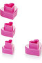 Double-Sided Heart Cookie Cutters – 6 Sizes, Delicia, Assorted, 20 x 13 x 4.5 cm - 2