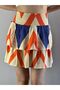 Pleated Elasticated Zigzag Skirt Ruffled Skirt - 4