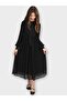 Pleated Dress Black - Hijab Dress