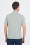 Short Sleeve Plain Suprem Polo Collar Pocketless Cotton Casual Slim Fit T-Shirt 1011250162 - 5