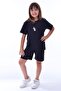 Ribana Beybi Overlock Detailed Kuromi Embroidered Top-Under Set - 4