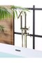 Victoria Free Standing Tub Faucet with Handheld Shower Head, Brass Body Modern Bathroom Faucet - 2
