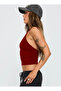 Women's Halter Neck Back Detailed Blouse - 4