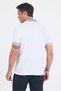 White Polo Neck Short Sleeve Pocket Comfort Fit: 100% Cotton T-Shirt 1011250181 - 5