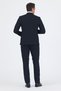 Black Swallow Collar 6 Drop Slim Fit Full Lining Flexible Suit 1001250011 - 5