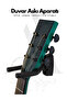 Guitar Wall Hanger |   Screw, Sponge Holder |   Violin & Ukulele Compatible |   Pen Gift! - 5
