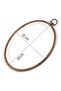 4-piece oval flexible plastic wheel set - 4