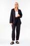Single Pocket 100% Cotton Muslin Shirt Black