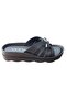 1708 Black Comfort Casual Anatomic Daily Sport Slippers - 5