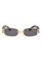 Cp165 Black Elegant Stylish Sunglasses with Pirses.. - 2