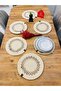 Jute Straw Presentation Plate Mat American Service Supla 6 Pieces