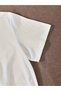 Beverly Hills Printed White Women's T-Shirt -- Crew Neck Oversize - 3