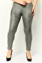 Women Velvet Pull On Legging, Grey