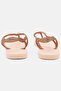Women Style 2 Sling Back Brand Logo Sandals, Peach - 2