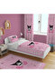 Pink Kuromi (Fon Curtain 70X260 Two Wings - Bedding Set - Choose Carpet Size)