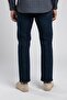 Rico high waist regular fit straight leg: dark blue men's jeans - 2