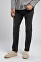 Rico high waist regular fit straight leg grey men's jeans - 3