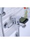 Milano Power Bath Mixer With Shower Set, Chrome-177 x 103 mm - 4