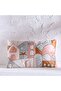 Gleam Oasis Print Velvet Cushion Cover with Foil-Multicolor-30x50 cm