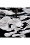 Seychelles LED Glass Chandelier|1-Light with LED(Included)|Stainless Steel Frame - 3