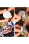 Airtight Glass Spice Jars Set of 6 100ml with Label Pen BS850 - 3